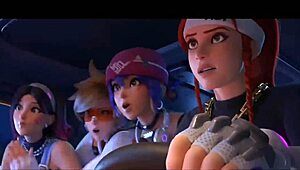 Epic Animated Music Video Featuring 3D Anime and Hentai Elements