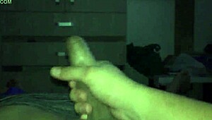 this gay prostitute is masturbating and showing his penis