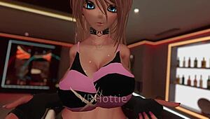 big tits boobjob at bar pov lap dance vrchat erp