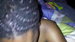 Midget cheating with big cock in rough cowgirl ride