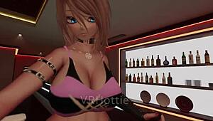 big tits boobjob at bar pov lap dance vrchat erp