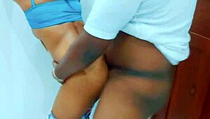 Caught Stepsister Fucking, Threaten to Tell Mom