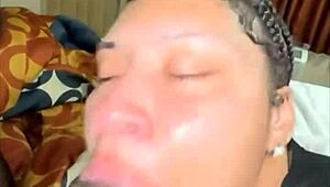 Păsărică neagră suge pulă neagră mare după ejaculare explozivă