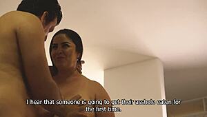 Family Threesome with Naty Delgado and Kathalina7777 in Wild Creampie