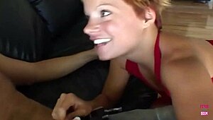 wife humiliates man with face sitting until she cums!