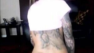 Karma rx squirts while riding cock