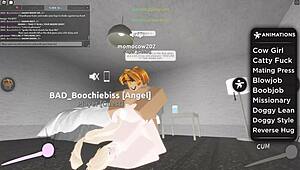 Blonde rides monster cock in doggystyle