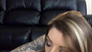 Karma rx squirts while riding cock