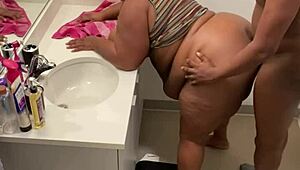 i set up a camera in my bathroom