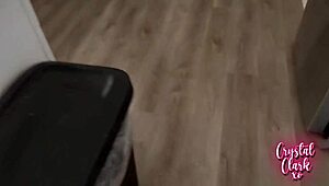 stepmom’s desperate hairy blonde plea for a baby