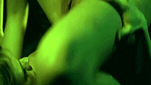 Lexi Lore and Melody Marks in a hot girl on girl scene with piercing and cunilingus