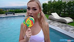 Jenny wild rides stanley johnson's monster cock hard!