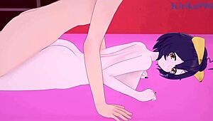 magia magenta hentai with utena hiiragi and haruka hanabishi in intense 3d sex