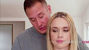 Teen gets freeused by stepbro.