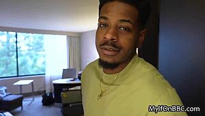 Surprise BBC Foursome with Hot Blondes in Hotel Room. Wild Action Unfolds at Night