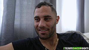 Skylar Snow Teases and Blows Boyfriend’s Cock After Blindfold