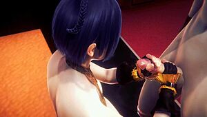 genshin impact hentai xianglin handjob and anal uncensored