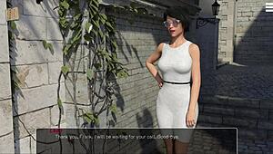 I-I can't believe this knockout master is fuckin' her outdoors, her big tits bouncin'