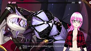 i... uh, watchin daisy the dark elf in this mirror scene. she gets tied up in bdsm, showin her big tits and feelin the pleasure.