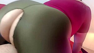 wife's best friend seduces with huge cameltoe and sucks dick