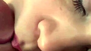 She begs him to cum in her ass to avoid pregnancy.