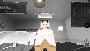 Blonde rides monster cock in doggystyle