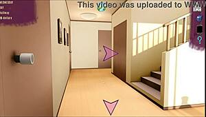 Stepmom Teases While Jerking Bottle Like Cock