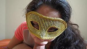 Stepmom can't control herself during deepthroat and reverse cowgirl.