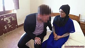 American Tourist Craves Shy Arab Pussy in Public Outdoor Encounter