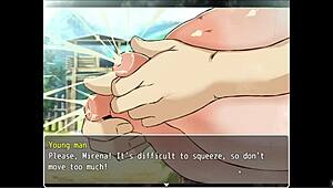 mirenas ranch pornplay hentai game ep 1 milking these massive cowgirl tits rough and dirty