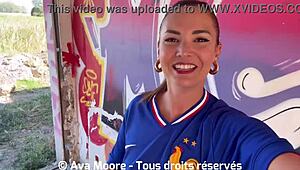 French Slut, Suck Strangers for Euro 2024 Bukkake Glory?