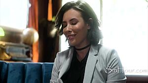 confused ginger tranny fucks her doctor in therapy