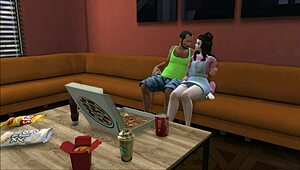 DADDY I LOVE YOU SO MUCH IN 3D CARTOON BLOWJOB AND RIDING