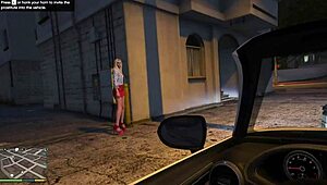 GTA 5 hooker action in first person, wild ride! 😜