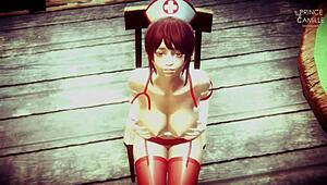 Wow! Japanese nurse Ayumi needs your sample right now!