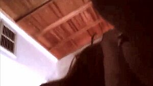 Real amateur couple enjoys a relaxing vacation together, capturing everyday moments in their hotel stay.