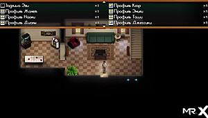 naomi posh nude profile in treasure of nadia, showing her classy tits