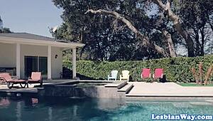 Hey Babe, Ever Seen Big-Titted Lesbian Scissoring This Hot?