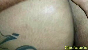 Gorda Safada Overflows with Desire Coating Moreno's Shaft