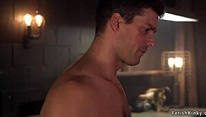 bound huge tits blonde gets anal banged rough and hard