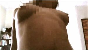 Real amateur couple enjoys a relaxing vacation together, capturing everyday moments in their hotel stay.