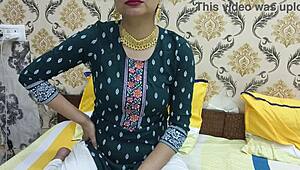 indian punjabi stepmom gets drilled by big cock in kitchen