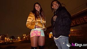 public sex with hot mexican babe jennifer is wild