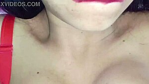 Wow, beautiful hot girl in painful first-time closeup sex with step-sister's husband! 😱