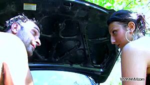 Hey rich wife, wanna fuck your savior as a hot reward?