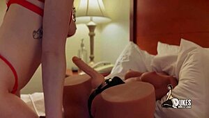 Miss Jackie fucks her stepdad's big ass love doll during quarantine.