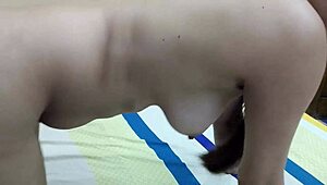 indian punjabi stepmom gets drilled by big cock in kitchen