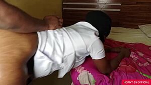 Sexy nurse with big booty gets fucked by monster cock patient