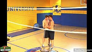 Ultra Sexy Jocks Competing in Athletic Sports