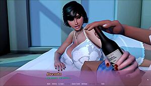 Stepmom Teases While Jerking Bottle Like Cock